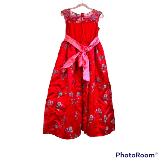 Disney Elena of Avalor dress size child small Halloween costume approx 4-6y old - Picture 3 of 11